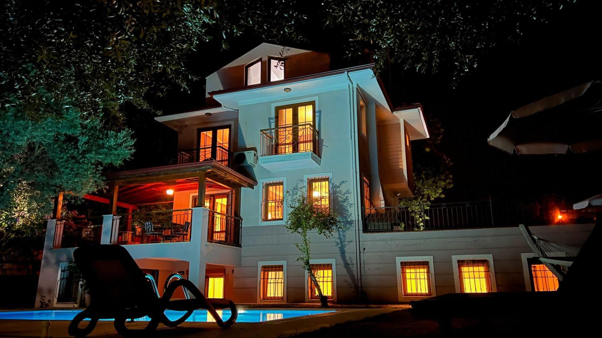 Cem Can Luxury Villa - Private Pool - Oludeniz, Фетхие Экстерьер фото